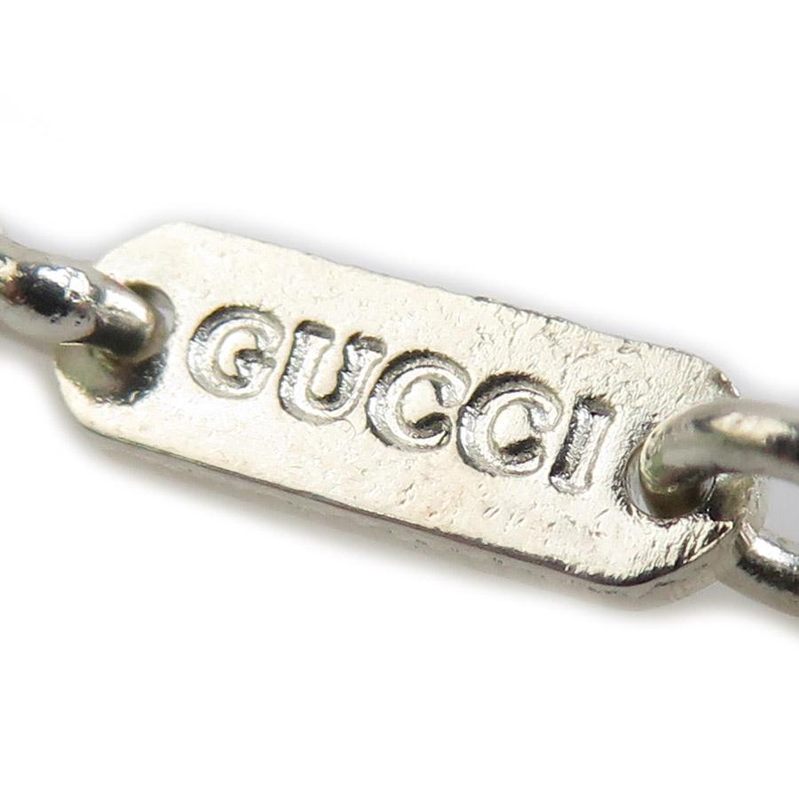 【極美品】GUCCI グッチ ロゴモチーフ チェーンネックレス シルバー925 GUCCI（グッチ） ネックレス シルバー925 シルバー : ブランドバリュー