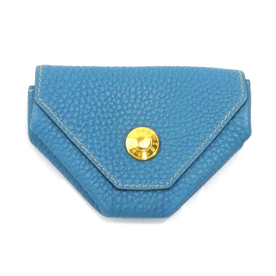 HERMES（エルメス） コインケース ル ヴァンキャトル レザー ブルー