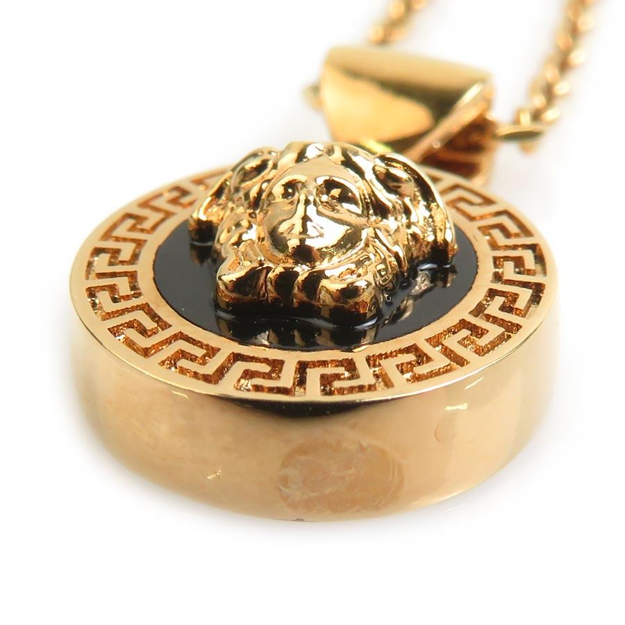 ヴェルサーチ VERSACE ネックレス メデューサ メタル ゴールド