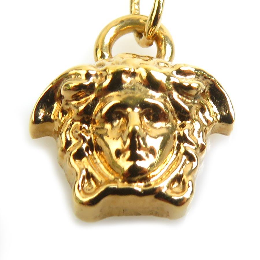 ヴェルサーチ VERSACE ネックレス メデューサ メタル ゴールド