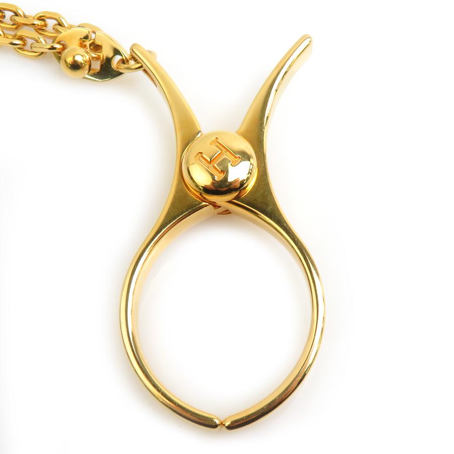 HERMES（エルメス） チャーム グローブホルダー フィロー メタル