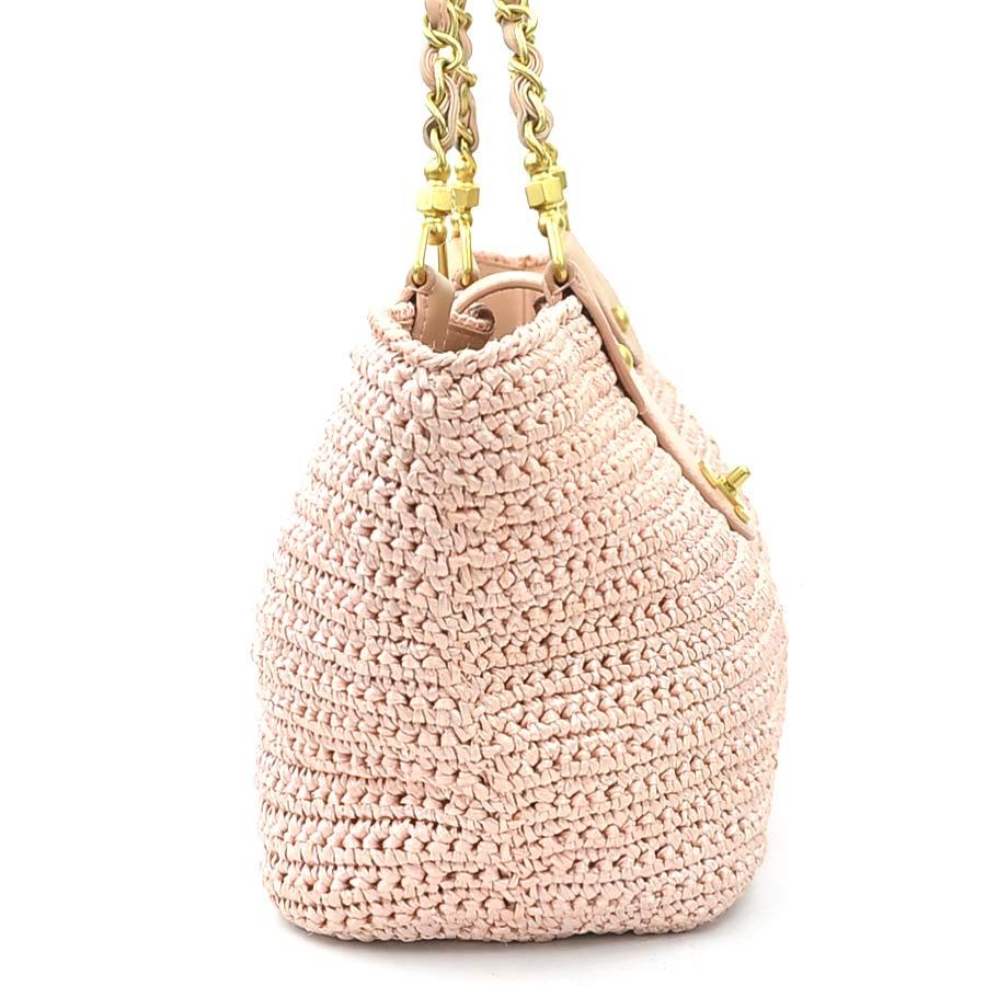 CHANEL（シャネル） ショルダーバッグ トートバッグ ラフィア/レザー