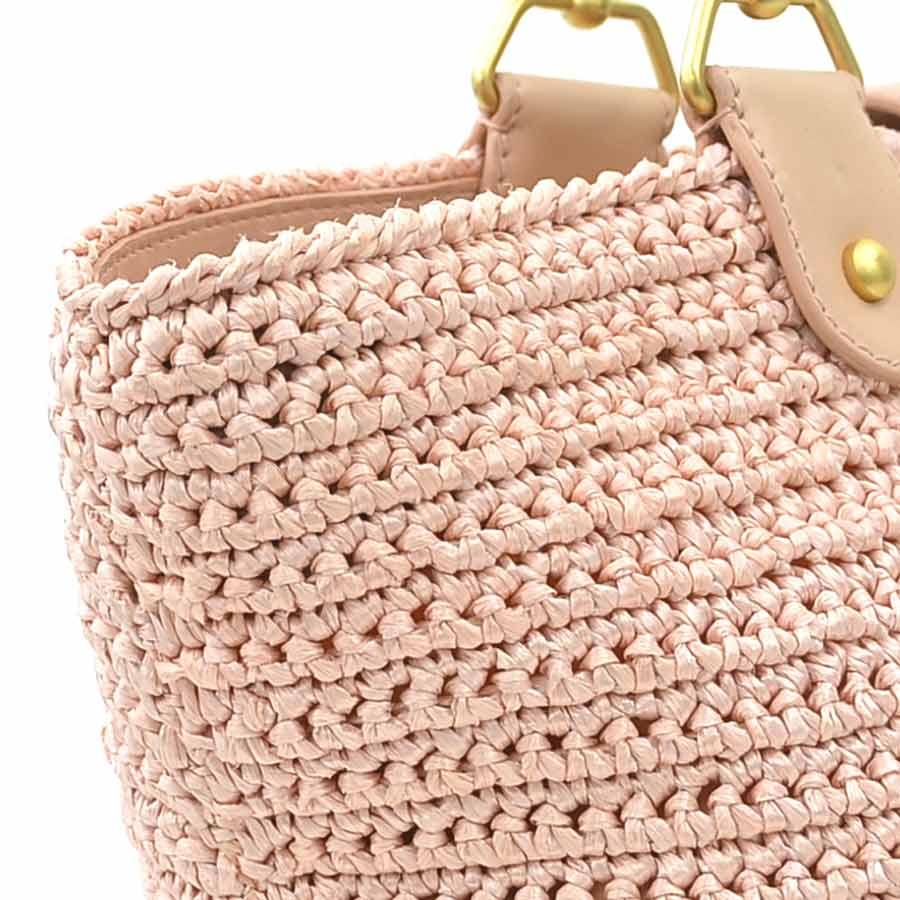 CHANEL（シャネル） ショルダーバッグ トートバッグ ラフィア/レザー