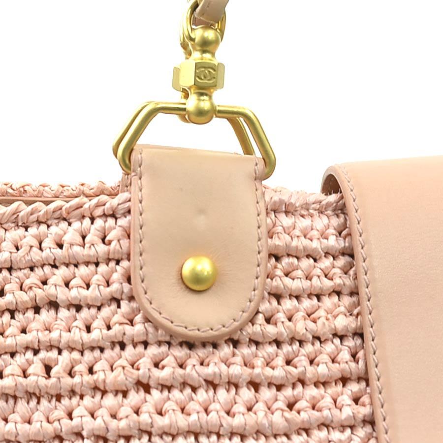 CHANEL（シャネル） ショルダーバッグ トートバッグ ラフィア/レザー