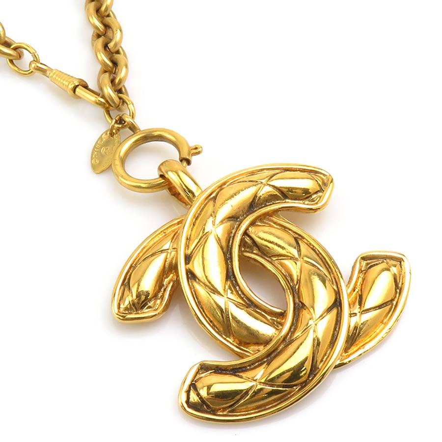 CHANEL（シャネル） ネックレス ココマーク メタル ゴールド