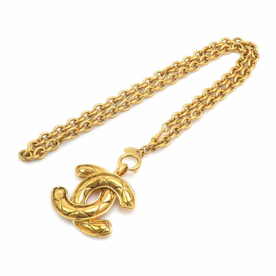 CHANEL（シャネル） ネックレス ココマーク メタル ゴールド