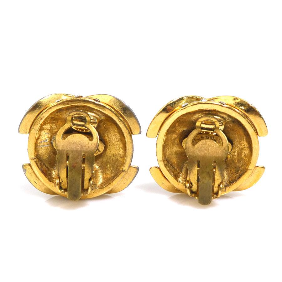 ✨CHANEL✨シャネル✨ココマーク✨ゴールド✨メタル✨96P✨イヤリング✨ CHANEL（シャネル） イヤリング ココマーク メタル/ラインストーン