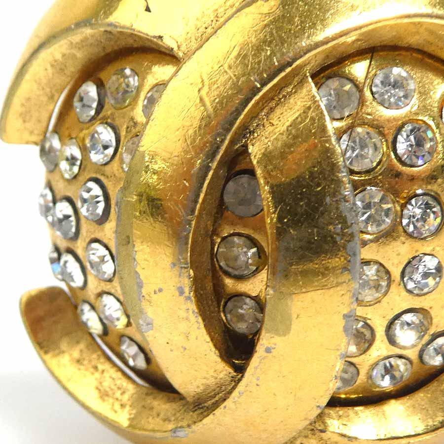 CHANEL（シャネル） イヤリング ココマーク メタル/ラインストーン