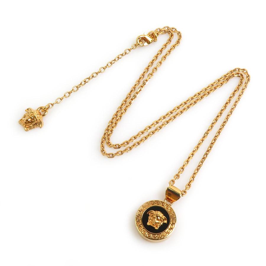 ヴェルサーチ VERSACE ネックレス メデューサ メタル ゴールド