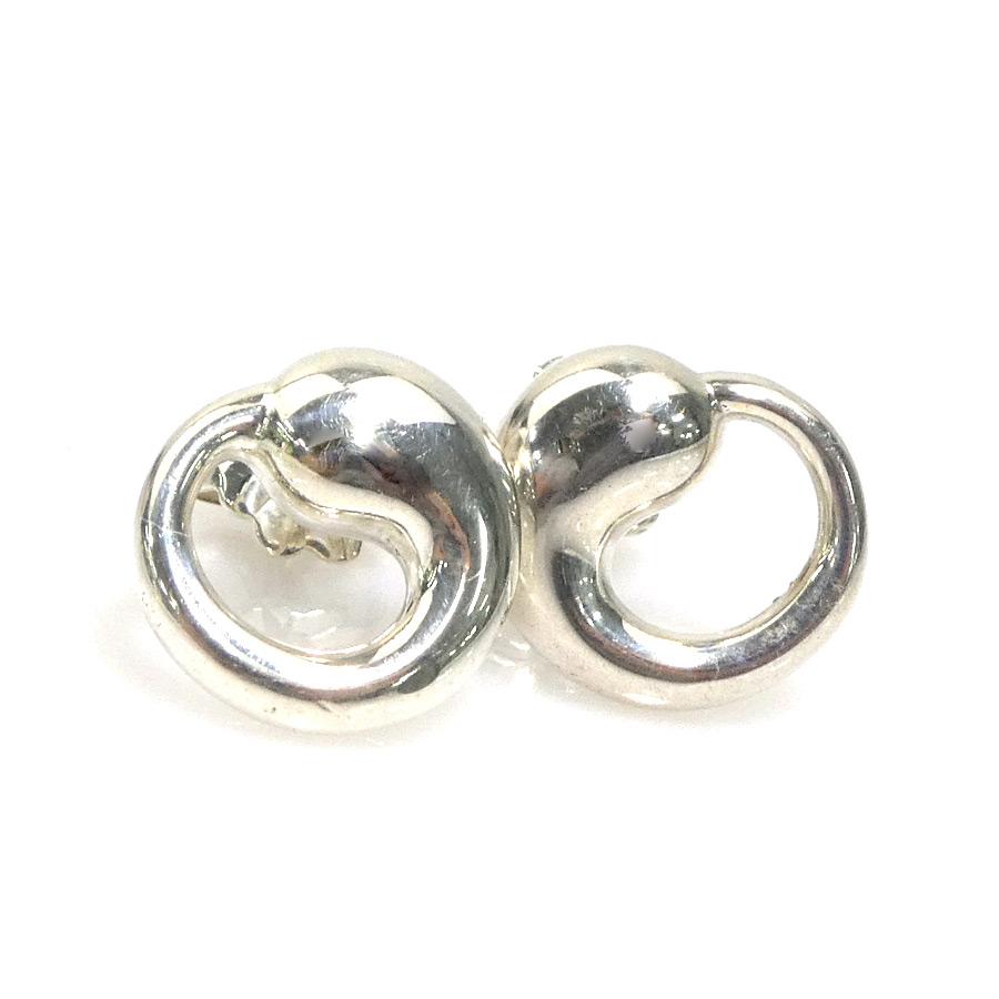美品◎ ティファニー エターナルサークル ピアス 男女兼用 シルバー925 TIFFANY&Co.（ティファニー） ネックレス ピアス セット エターナル