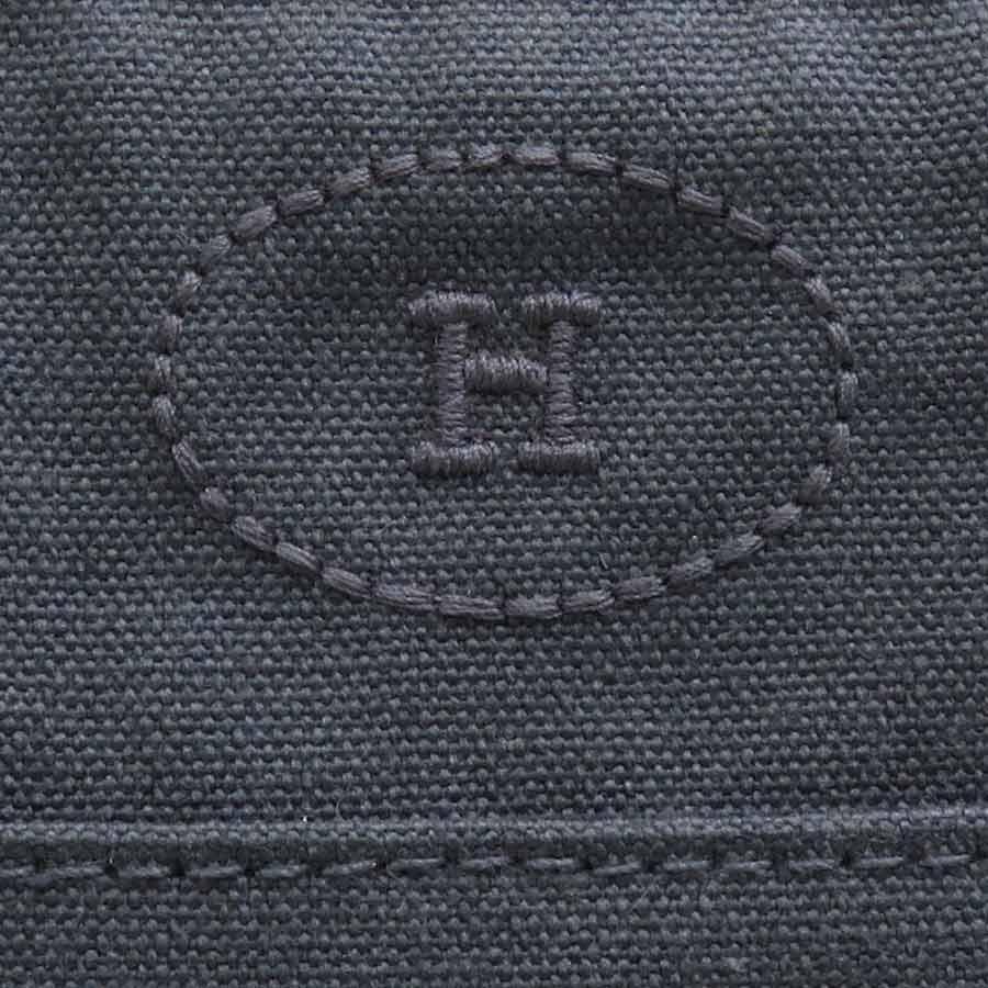 HERMES（エルメス） ポーチ ボリードポーチ コットン グレー
