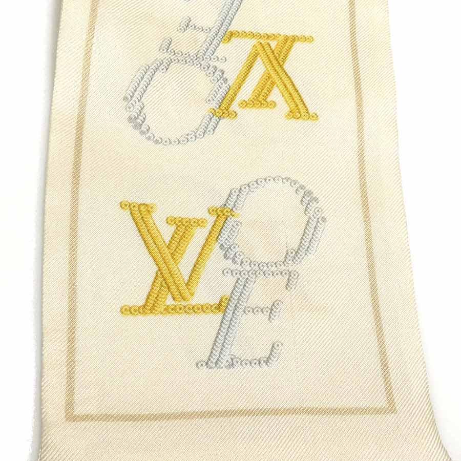 LOUIS VUITTON バンドー モノグラム スカーフ ベージュ系 LOUIS VUITTON（ルイ・ヴィトン） ルイ ヴィトン スカーフ バンドー
