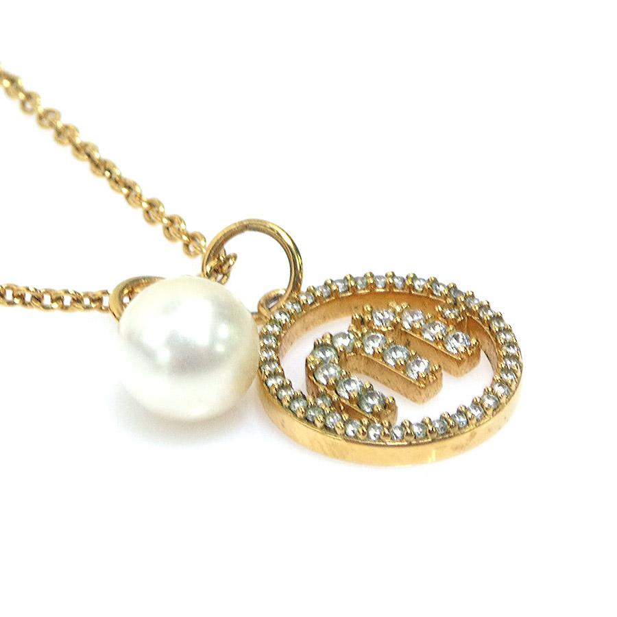 み！miumiu パール ネックレス当日発送 miu miu（ミュウミュウ） ネックレス メタル/フェイクパール ゴールド