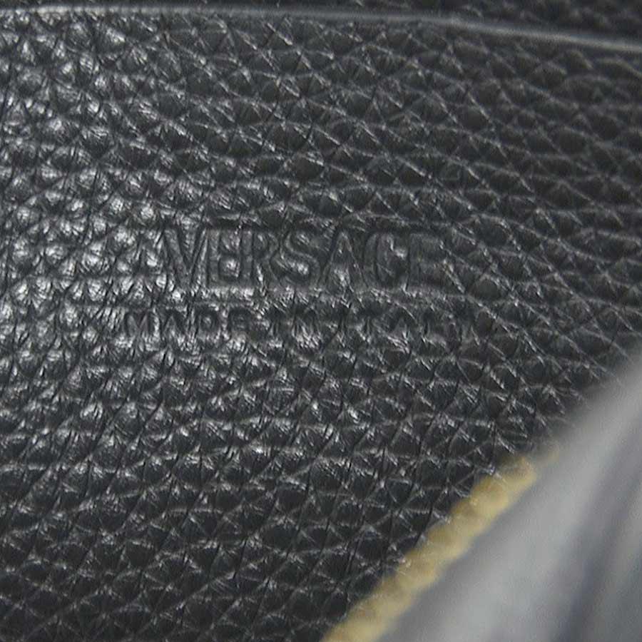 ヴェルサーチ VERSACE 斜め掛けショルダーバッグ メデューサ レザー