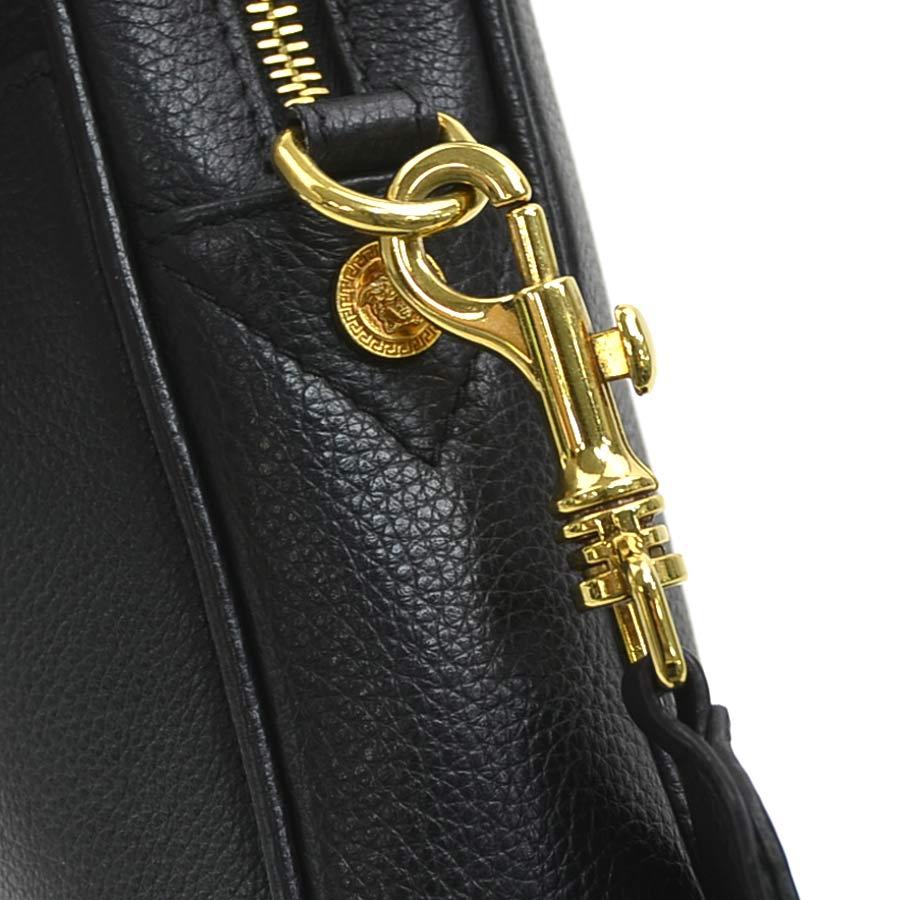 ヴェルサーチ VERSACE 斜め掛けショルダーバッグ メデューサ レザー