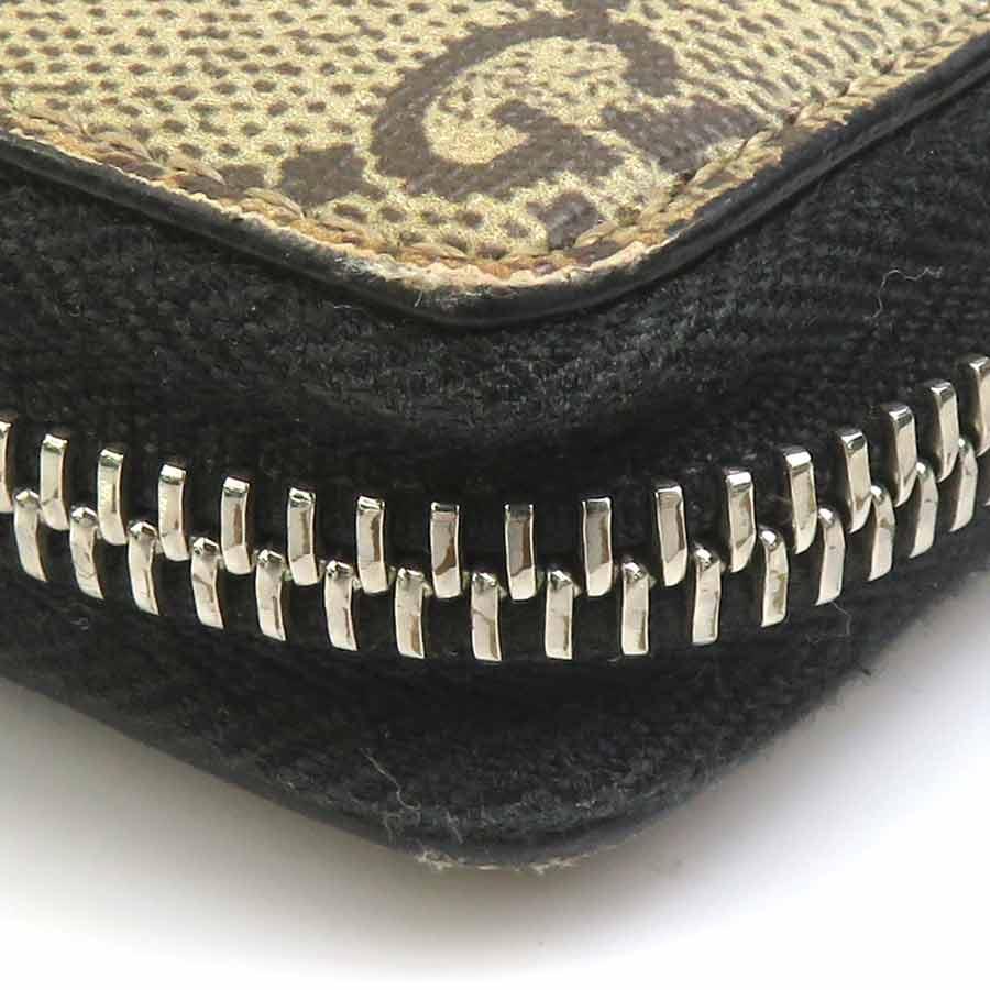 GUCCI（グッチ） ラウンドファスナー長財布 Bee GGスプリーム