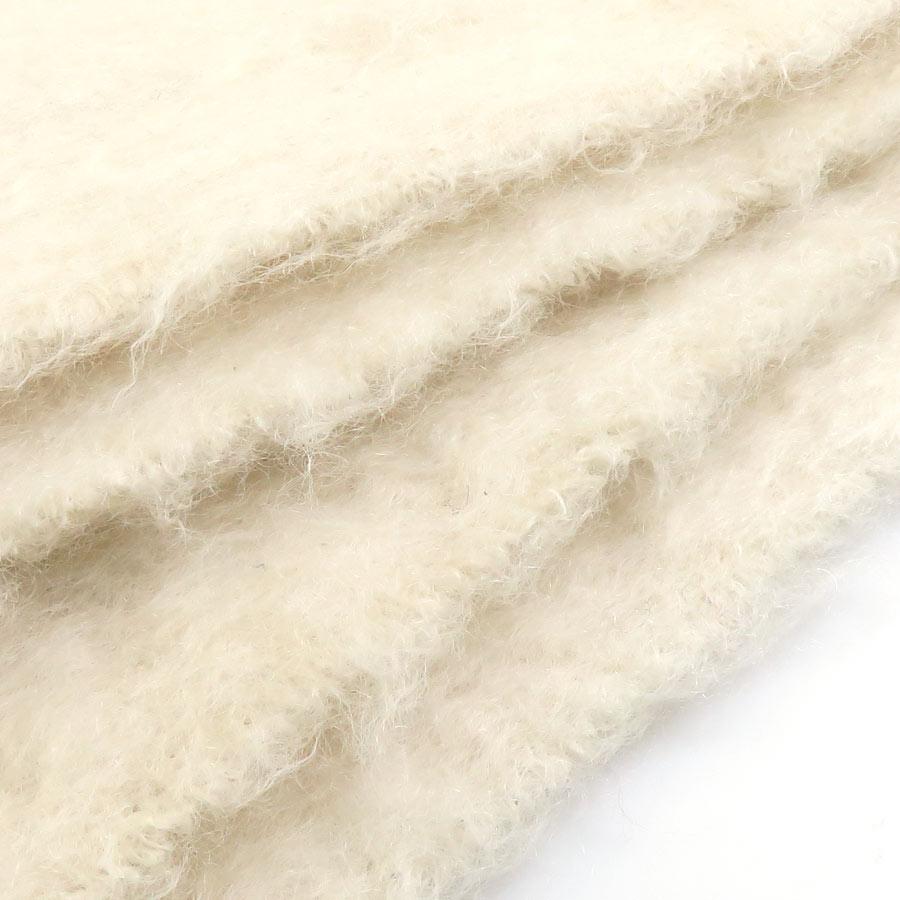 LOEWE（ロエベ） マフラー ウール/モヘヤ ライトベージュ : ブランド