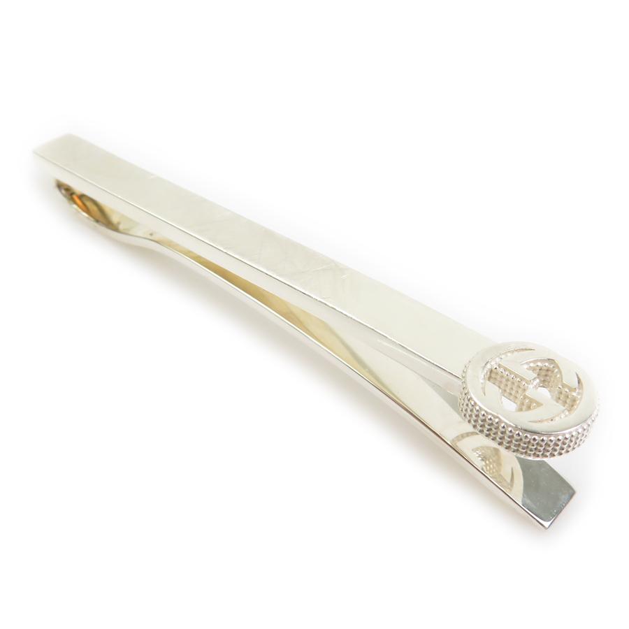 【極美品】GUCCI グッチ タイピン インターロッキングG シルバー 925 GUCCI（グッチ） タイピン インターロッキングG シルバー925 シルバー