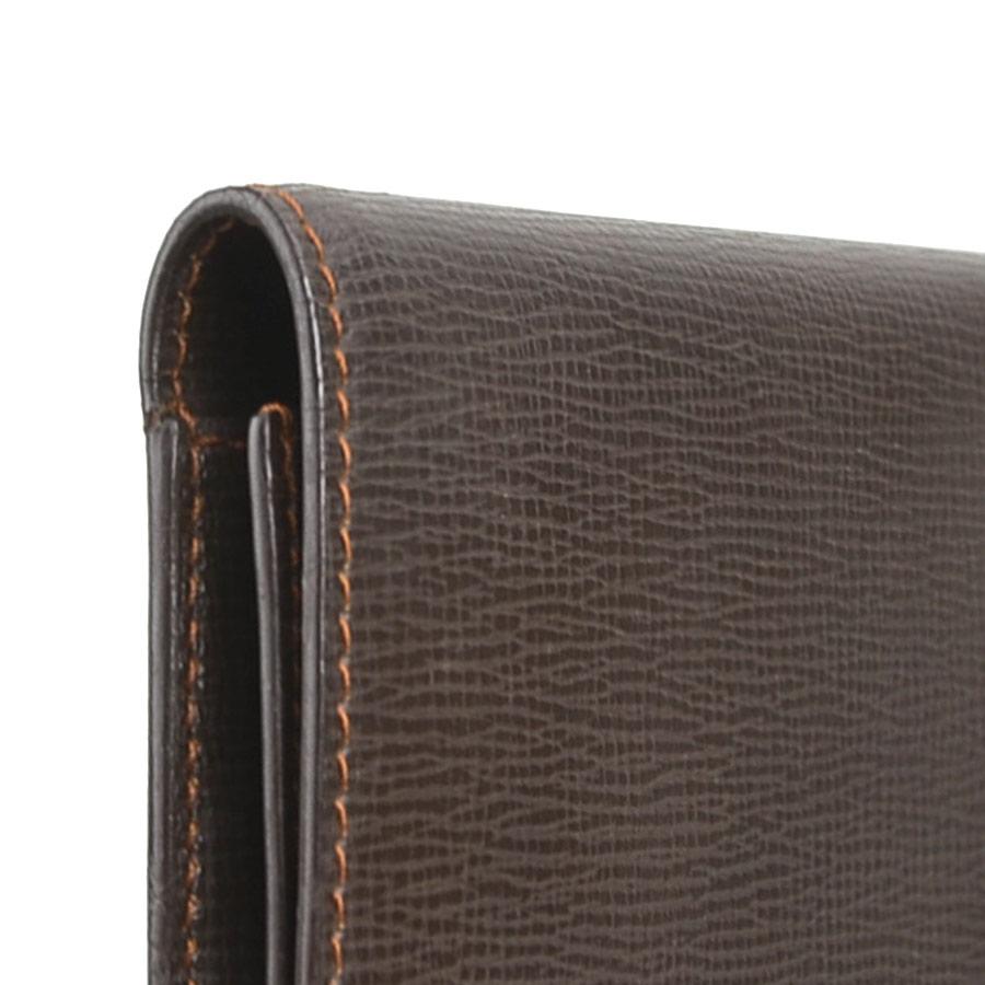 LOEWE（ロエベ） クラッチバッグ 書類ケース アナグラム レザー ダーク