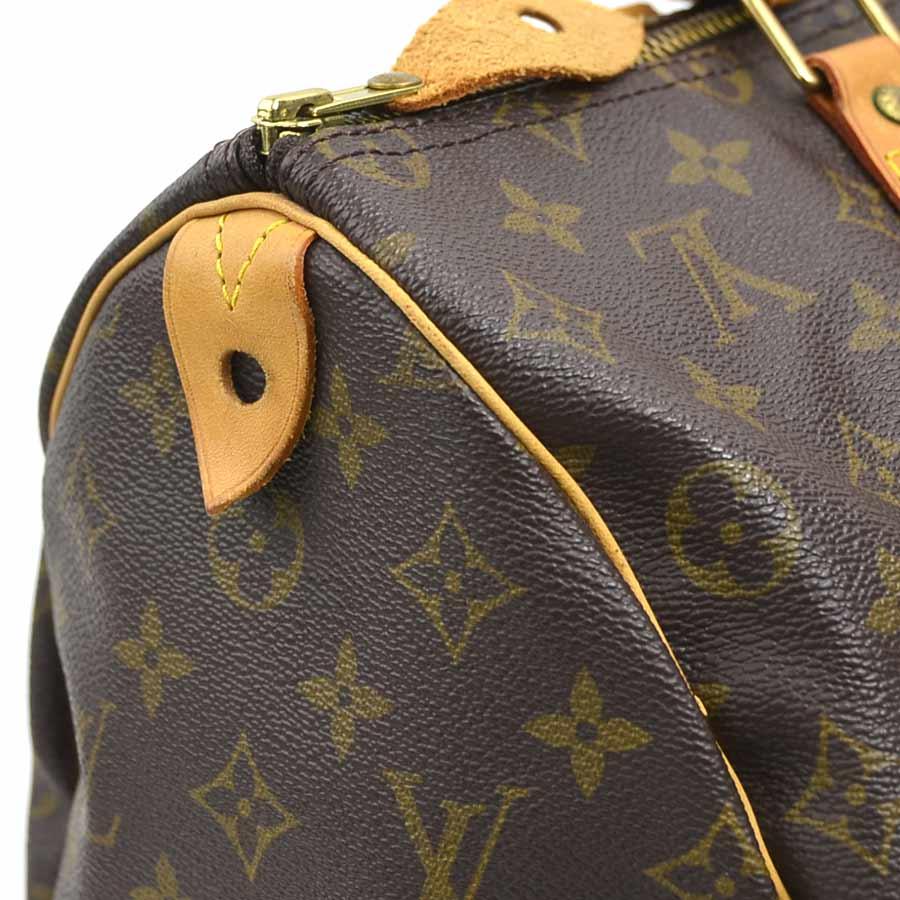 LOUIS VUITTON ハンドバッグ モノグラム スピーディ35 ブラウン ルイヴィトン ハンドバッグ モノグラム スピーディ35 ブラウン LOUIS