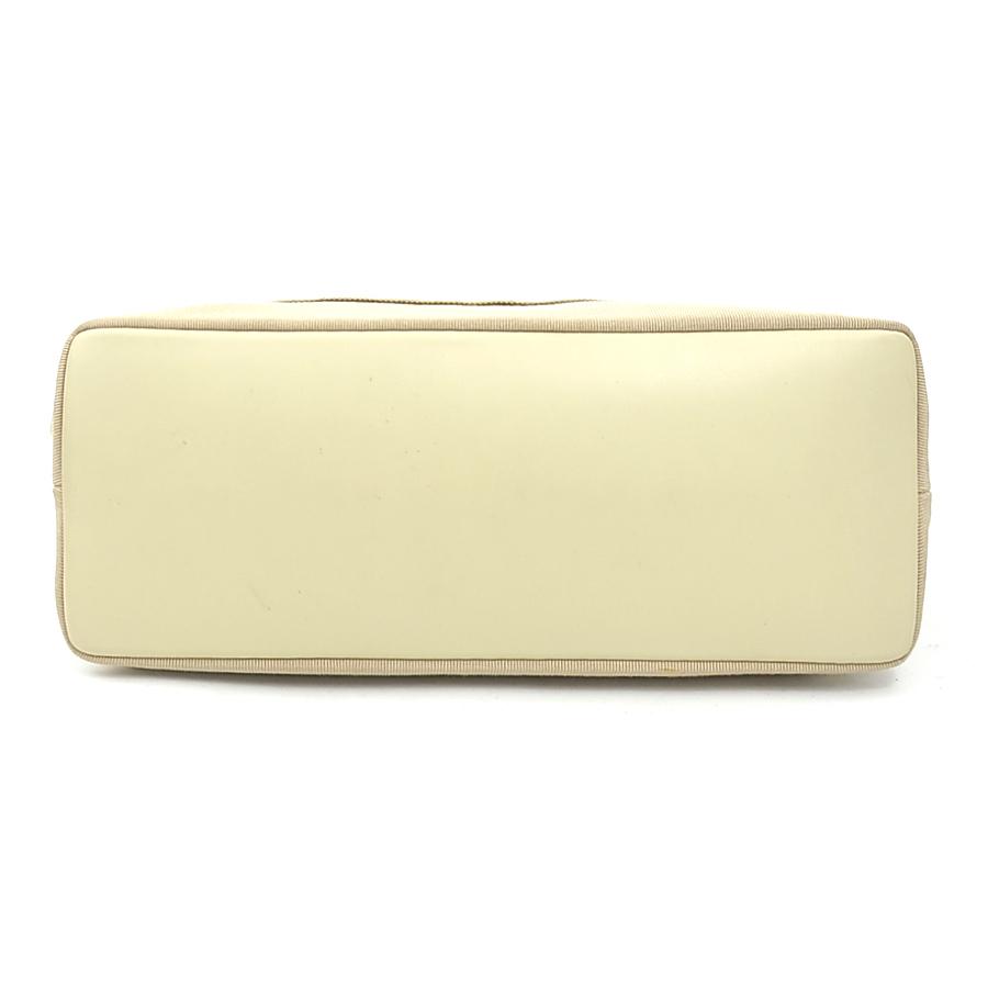 Salvatore Ferragamo サルヴァトーレ フェラガモ ガンチーニ柄 ショルダーバッグ レザー キャンバス ベージュ サルヴァトーレフェラガモ Salvatore Ferragamo ショルダーバッグ
