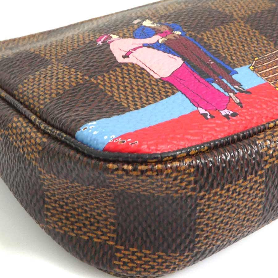 ルイヴィトン ダミエ ミニポシェット・アクセソワール ポーチ ミニバッグ LOUIS VUITTON（ルイ・ヴィトン） ルイ ヴィトン ハンドバッグ