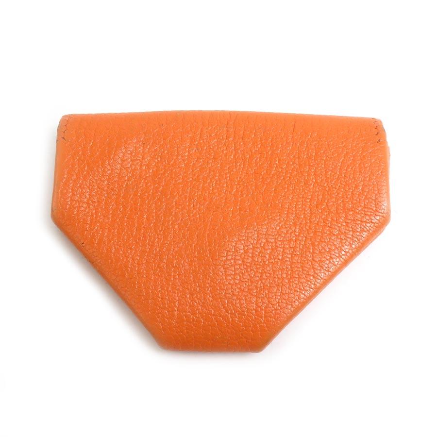 HERMES エルメス ルヴァンキャトル ケース オレンジ HERMES（エルメス） コインケース ル ヴァンキャトル レザー オレンジ