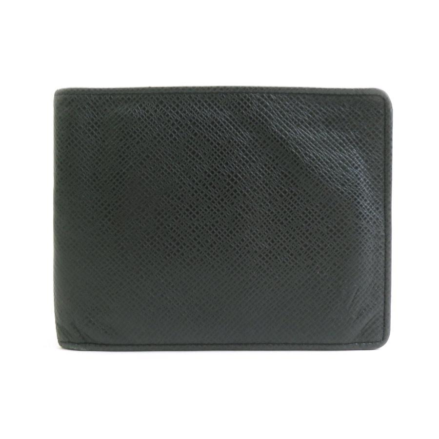 良品 ルイヴィトン タイガ ポルトフォイユ フロリン 財布 黒 二つ折り LOUIS VUITTON（ルイ・ヴィトン） ルイ ヴィトン 二つ折り財布 タイガ