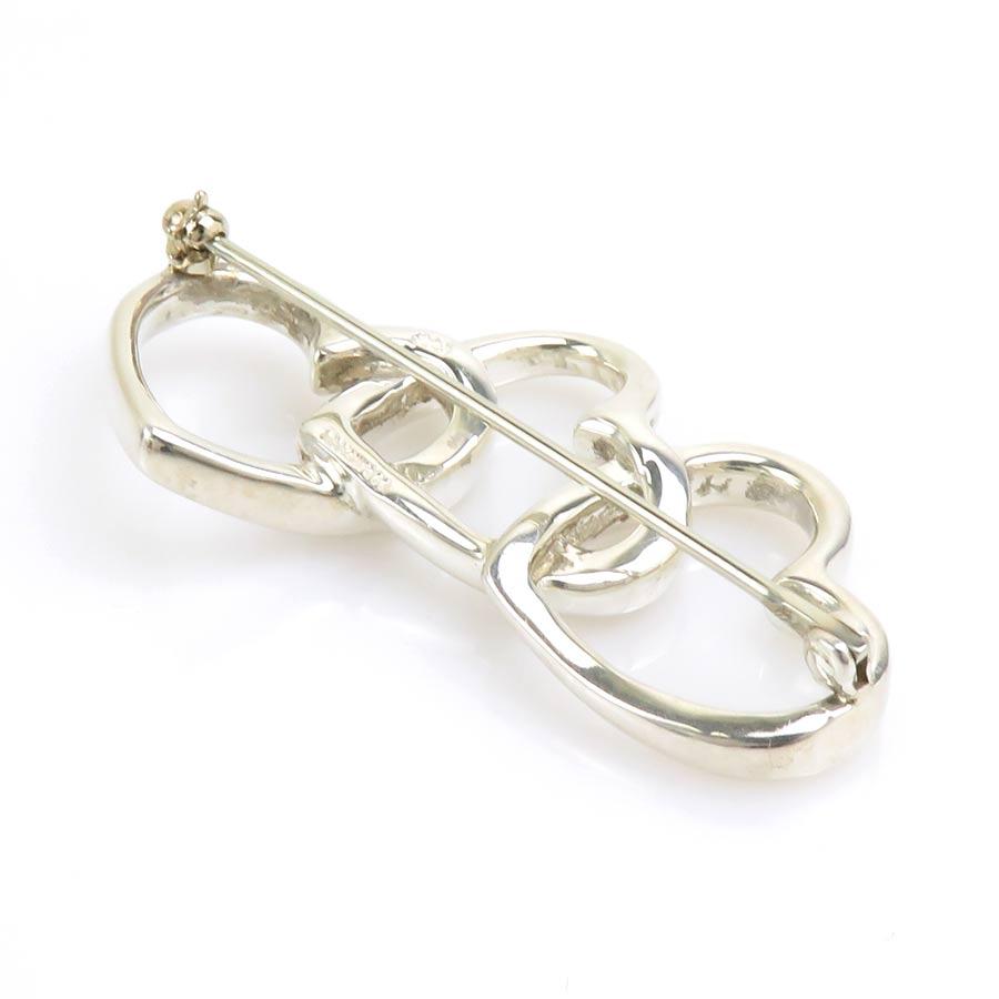 TIFFANY&Co.（ティファニー） ブローチ トリプルハート シルバー925