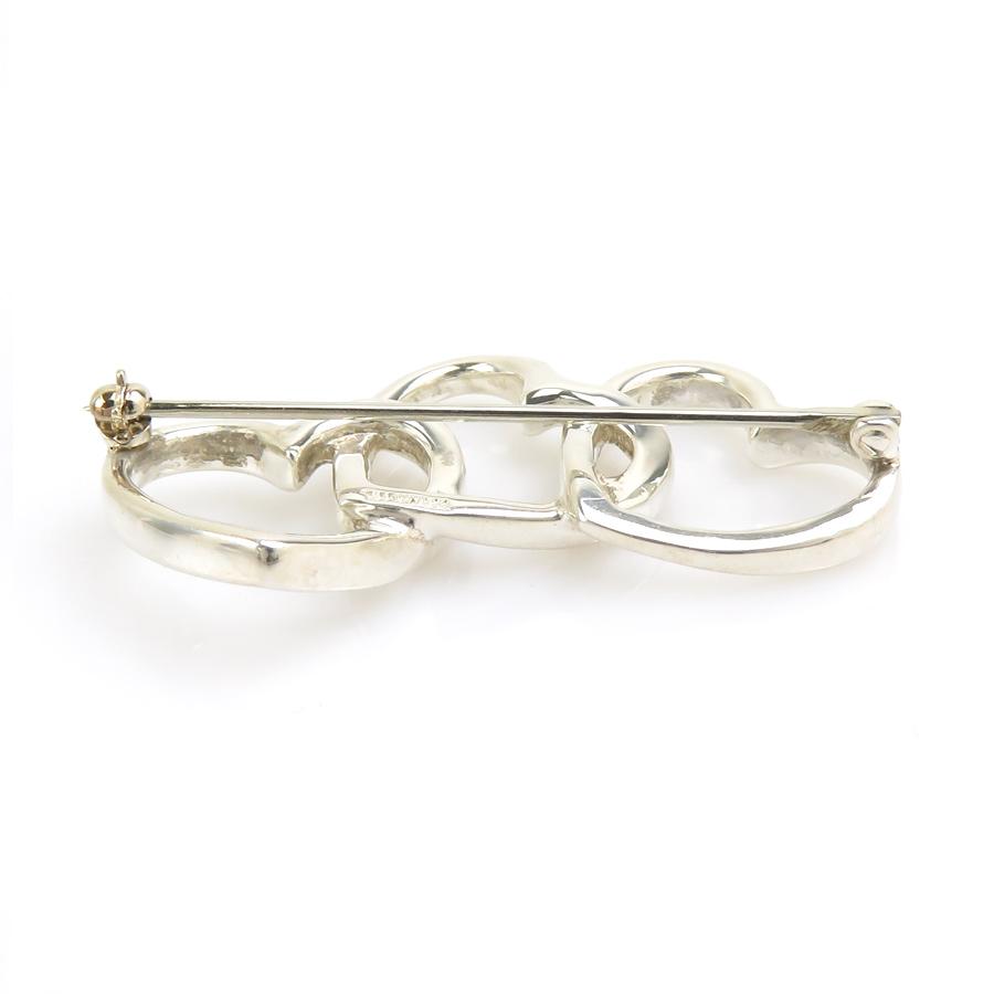 TIFFANY&Co.（ティファニー） ブローチ トリプルハート シルバー925