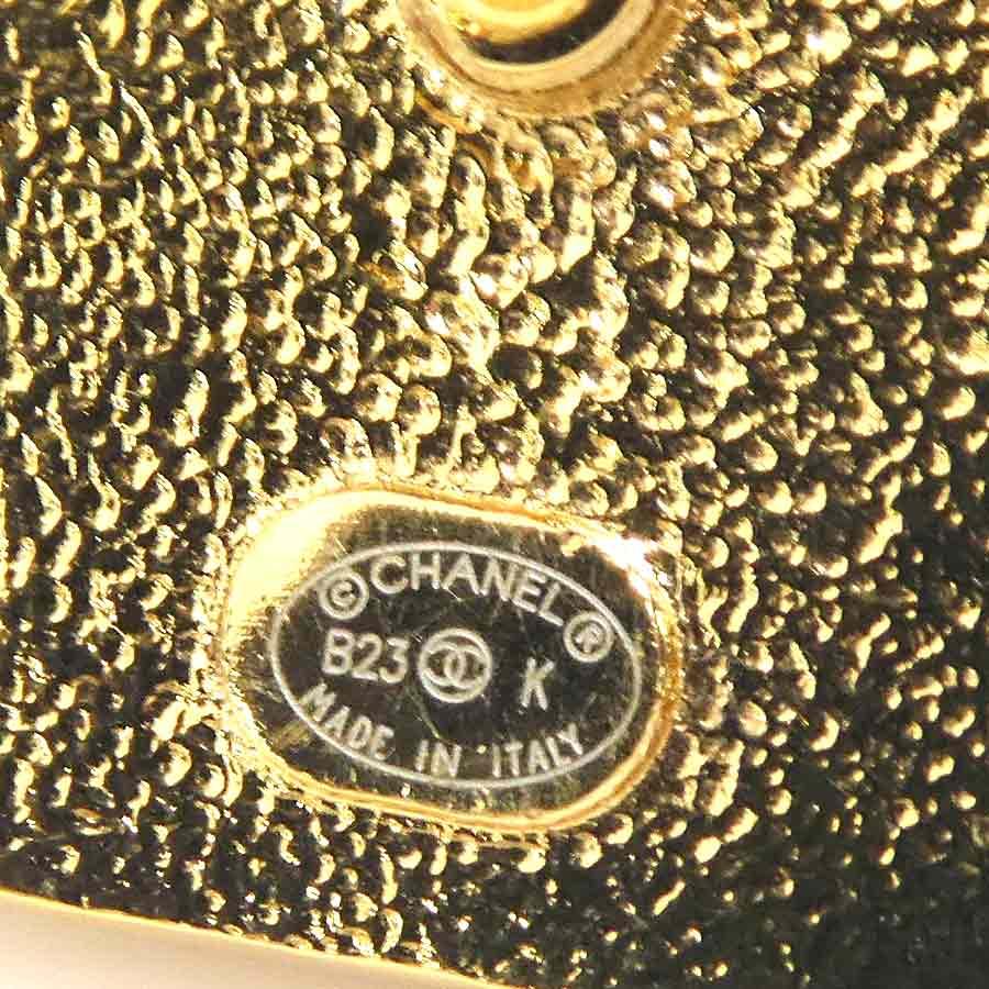 CHANEL（シャネル） ピアス ココマーク メタル/エナメル ゴールド