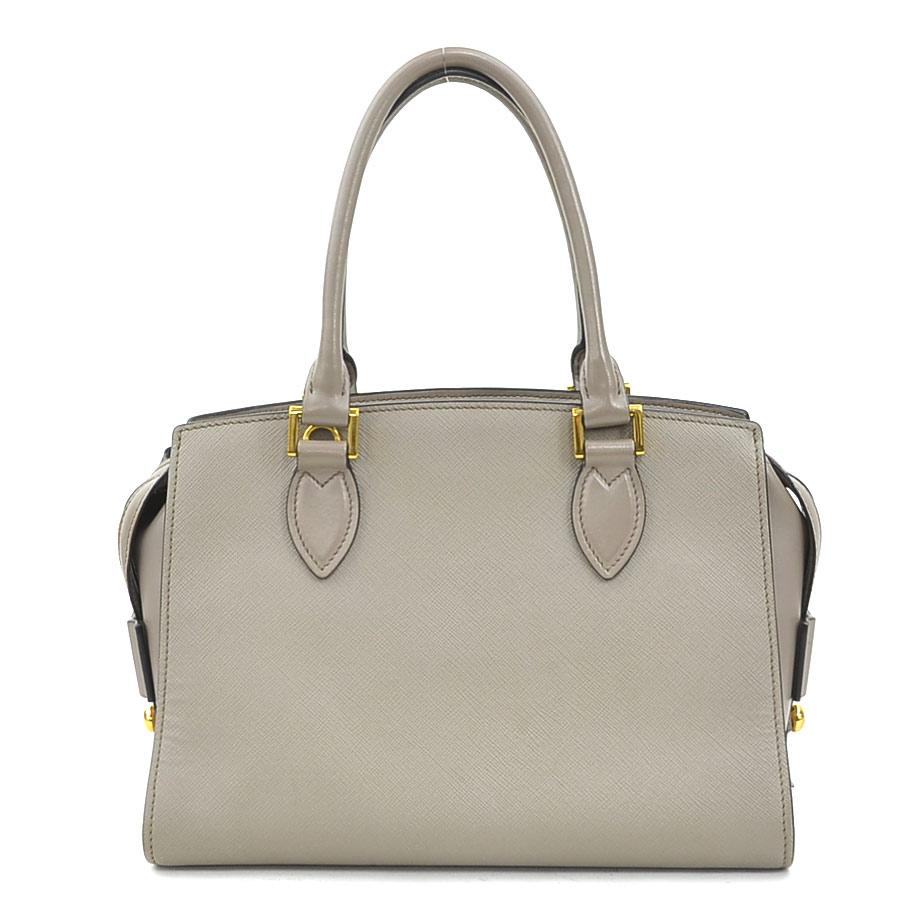 PRADA（プラダ） ハンドバッグ レザー グレー : ブランドバリュー