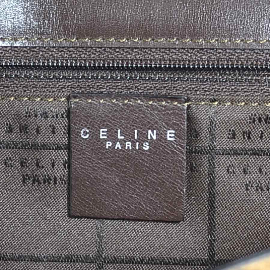 CELINE（セリーヌ） クラッチバッグ ハラコ ベージュ/ブラウン