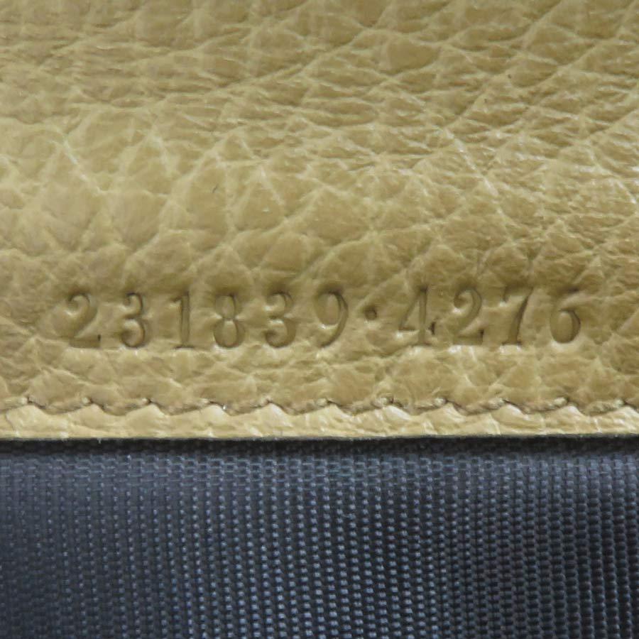 GUCCI（グッチ） 二つ折り長財布 レザー ブラウン : ブランドバリュー
