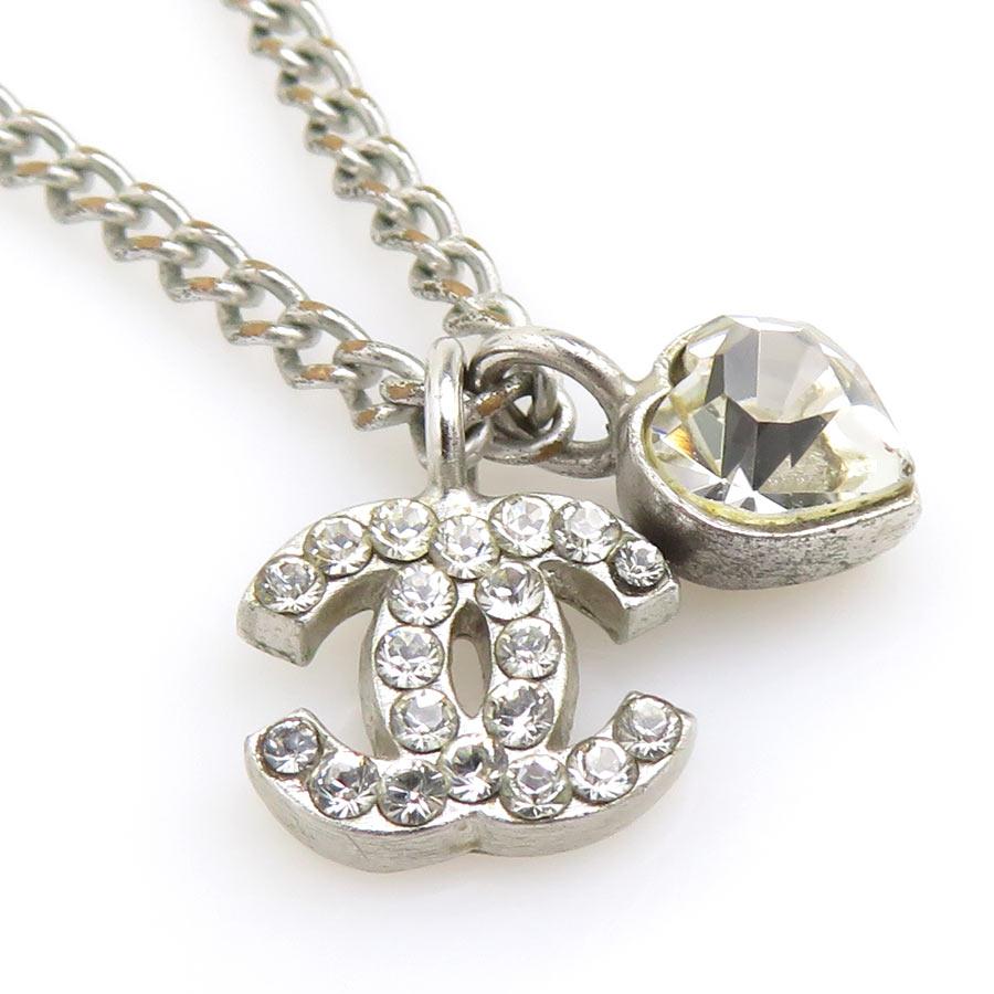 CHANEL（シャネル） ネックレス ココマーク ハート メタル/ライン