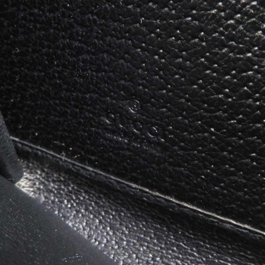 GUCCI（グッチ） ラウンドファスナー長財布 GGキャンバス ブラック
