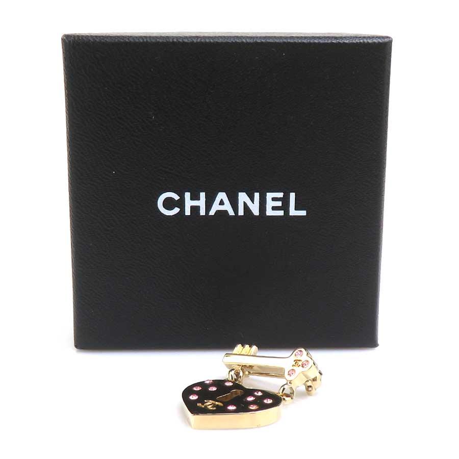 CHANEL（シャネル） ブローチ ハートロック＆キー メタル/ライン