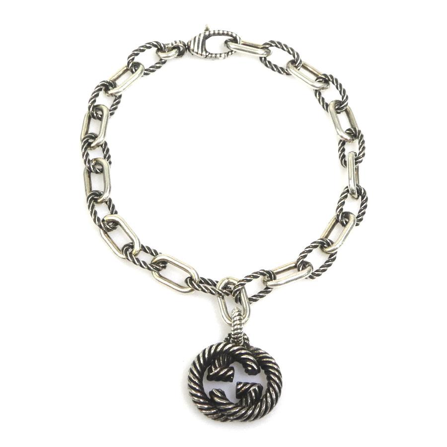 星*源様 値下げ！GUCCI インターンロッキングG ブレスレット GUCCI（グッチ） ブレスレット インターロッキングG シルバー925