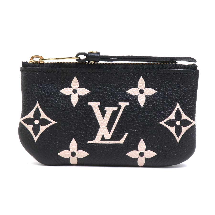ルイ ヴィトン LOUIS VUITTON キーケース カードケース モノグラムアンプラント ポシェット クレ モノグラムアンプラント ブラック/ベージュ ゴールド レディース M28790 送料無料【中古】 e62082j LOUIS VUITTON（ルイ・ヴィトン） ルイ ヴィトン キーケース カード