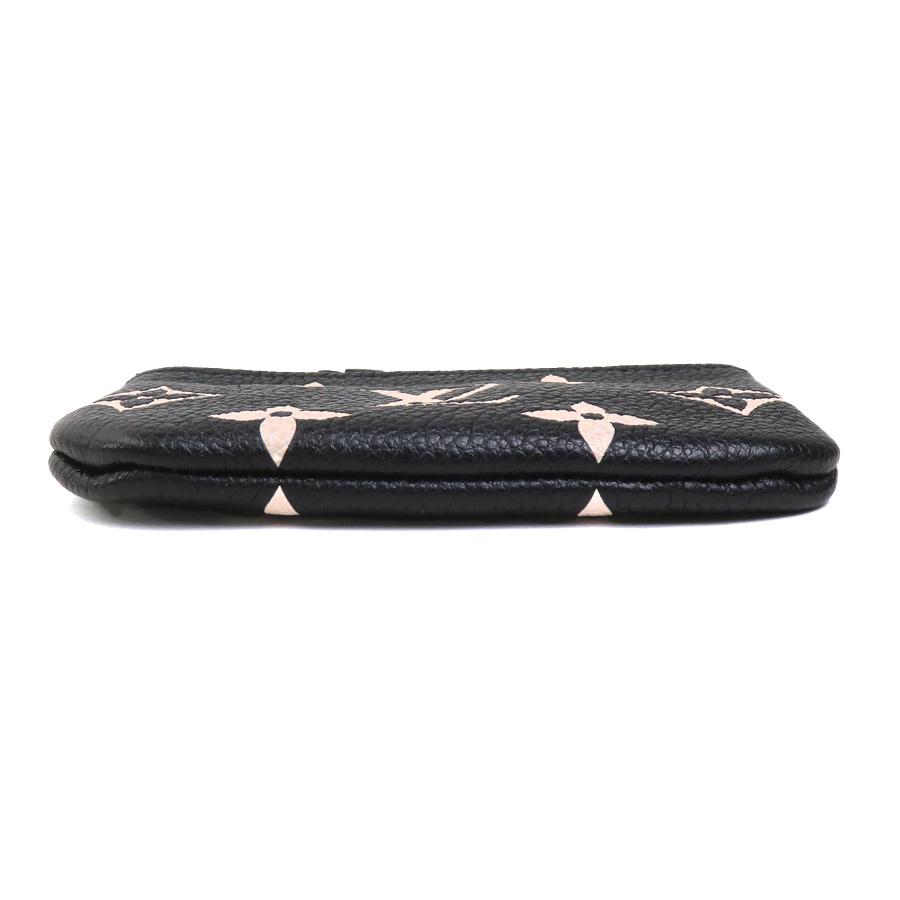 ルイ ヴィトン LOUIS VUITTON キーケース カードケース モノグラムアンプラント ポシェット クレ モノグラムアンプラント ブラック/ベージュ ゴールド レディース M28790 送料無料【中古】 e62082j LOUIS VUITTON（ルイ・ヴィトン） ルイ ヴィトン キーケース カード