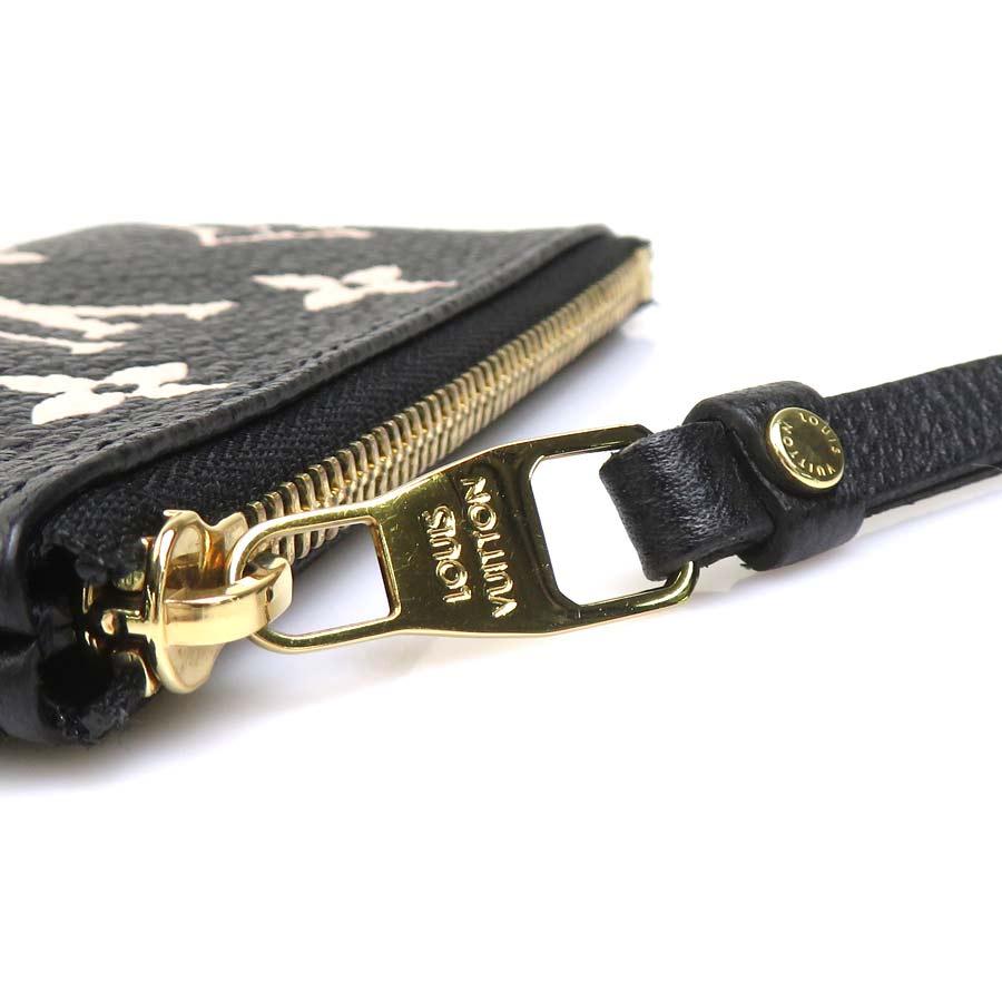 ルイ ヴィトン LOUIS VUITTON キーケース カードケース モノグラムアンプラント ポシェット クレ モノグラムアンプラント ブラック/ベージュ ゴールド レディース M28790 送料無料【中古】 e62082j LOUIS VUITTON（ルイ・ヴィトン） ルイ ヴィトン キーケース カード