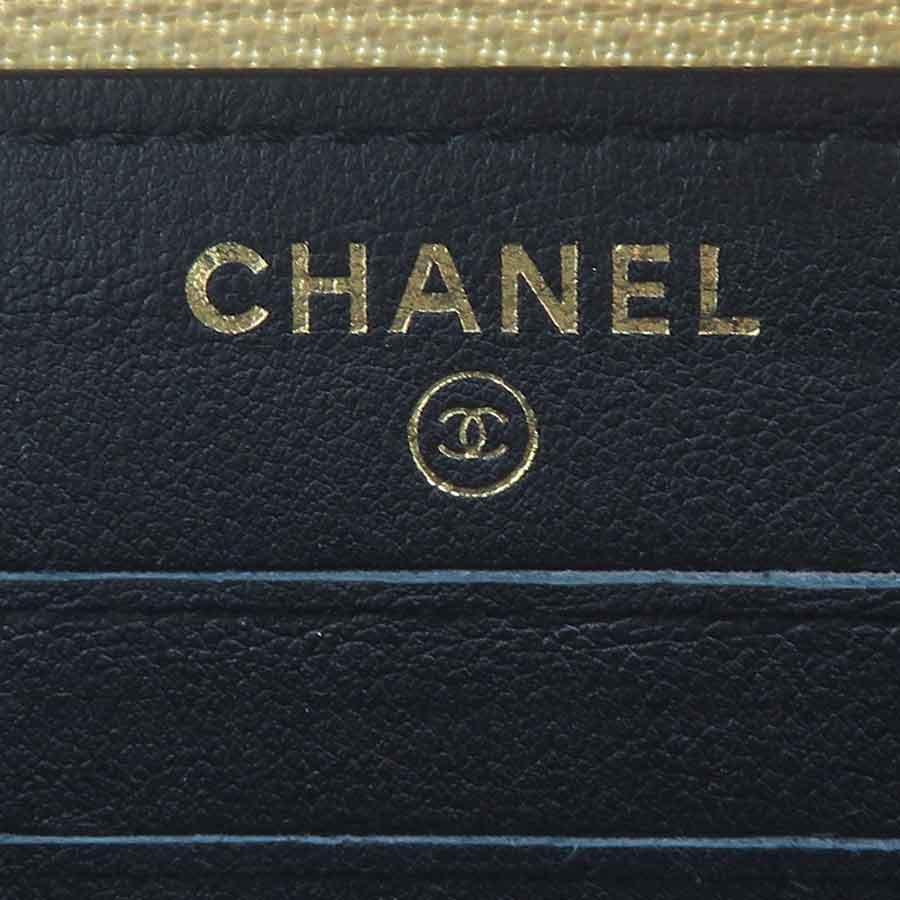 CHANEL（シャネル） 長財布 財布 ボーイシャネル レザー ブラック