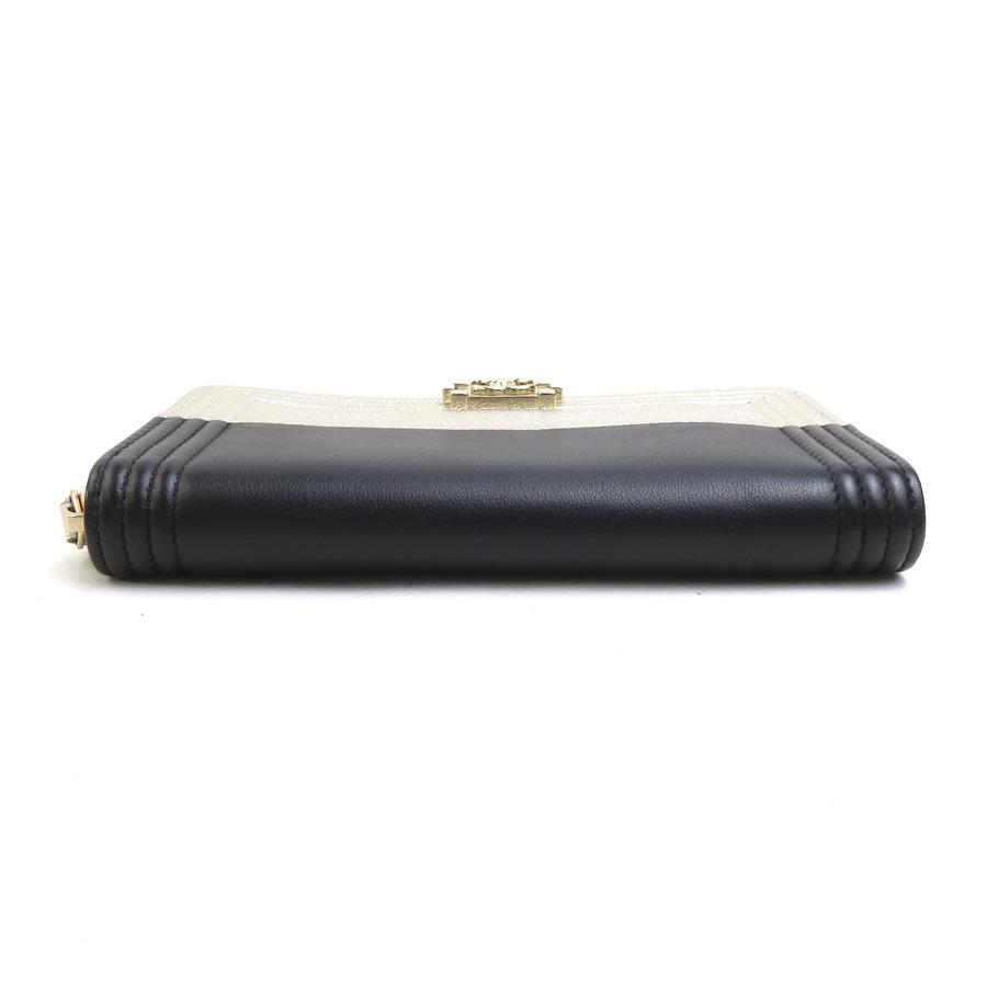 CHANEL（シャネル） 長財布 財布 ボーイシャネル レザー ブラック