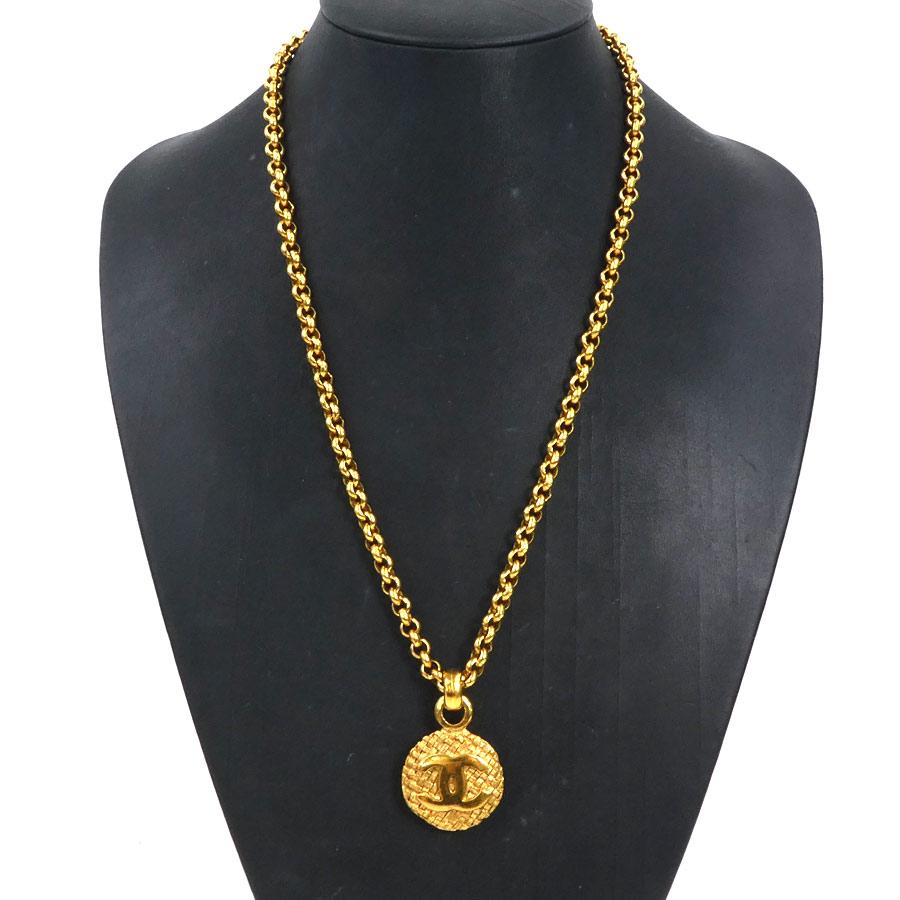 CHANEL（シャネル） ネックレス ココマーク メタル ゴールド
