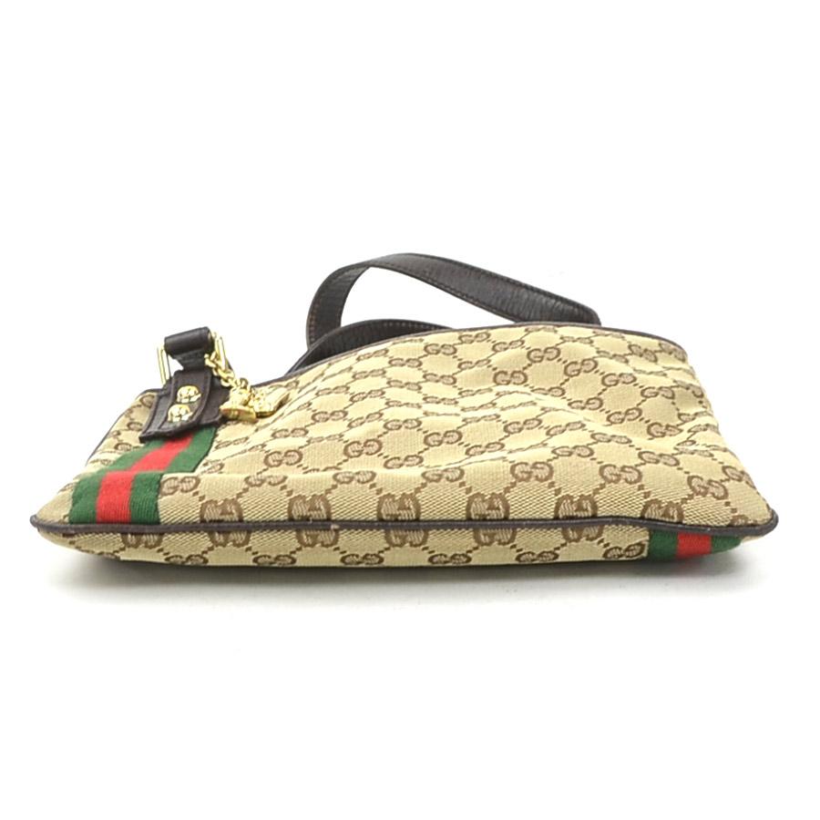 GUCCI（グッチ） 斜め掛けショルダーバッグ GGキャンバス/レザー