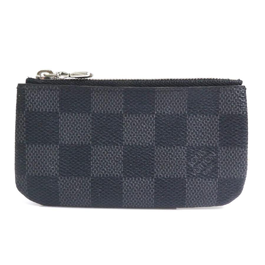 正規美品ルイヴィトンポシェットクレダミエ グラフィット キーケース　ケース LOUIS VUITTON（ルイ・ヴィトン） ルイ ヴィトン キーケース コイン