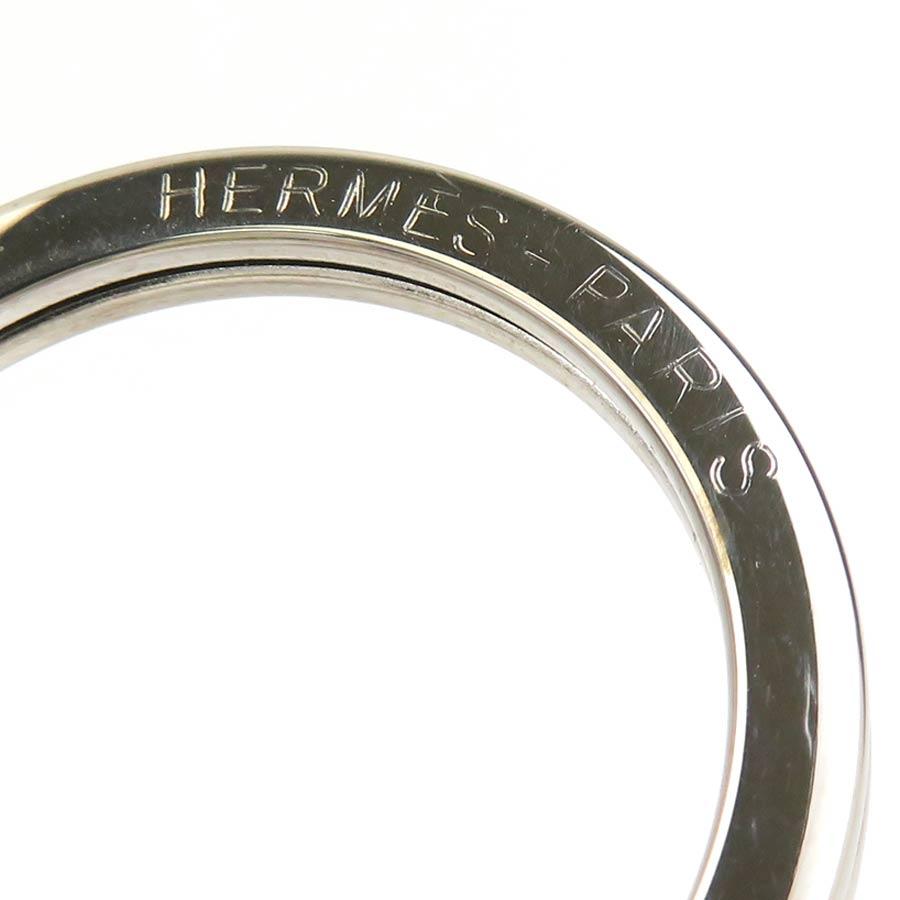 HERMES（エルメス） キーリング キーホルダー カルメン レザー/メタル