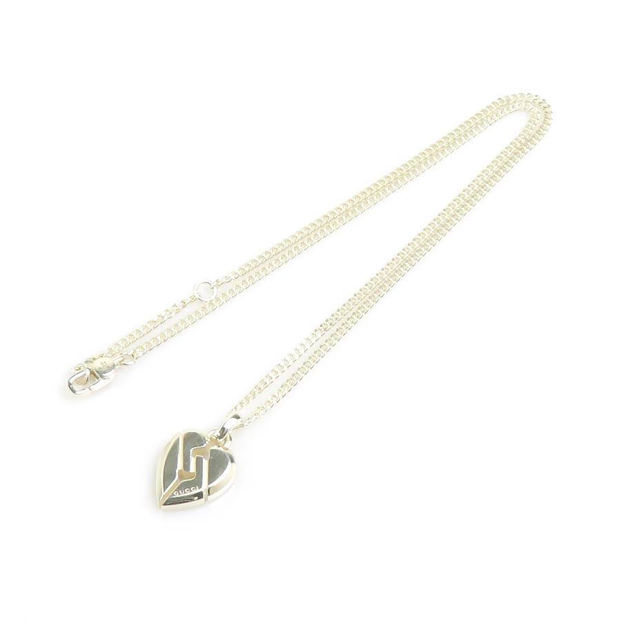 GUCCI（グッチ） ネックレス ハート シルバー925 シルバー : ブランド