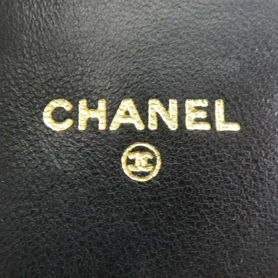 CHANEL（シャネル） 二つ折り長財布 ビコローレ レザー ブラック