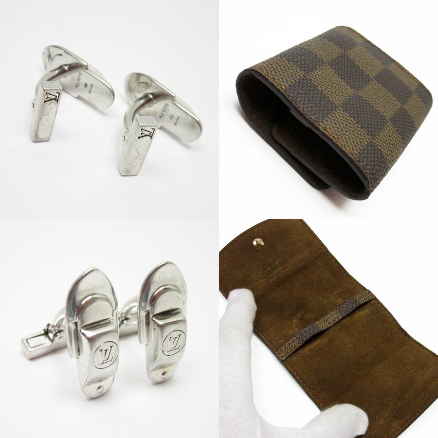 ルイヴィトン　ブトンドゥマンシェット　カフス　セット　シルバー LOUIS VUITTON - ルイ ヴィトン ブトン ドゥ マンシェット